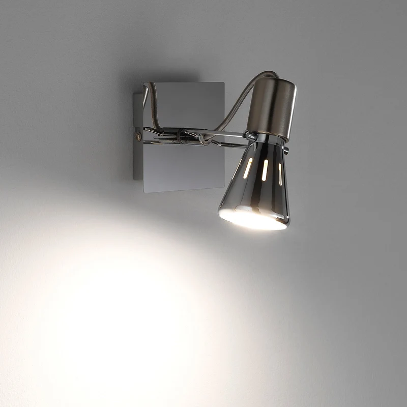 Faretto orientabile ROY | Cromato