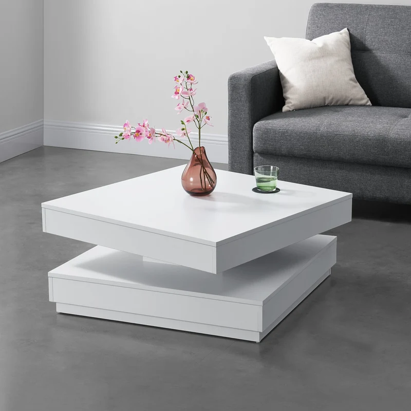 Couchtisch Florenz 76x76x38 cm [en.casa]
