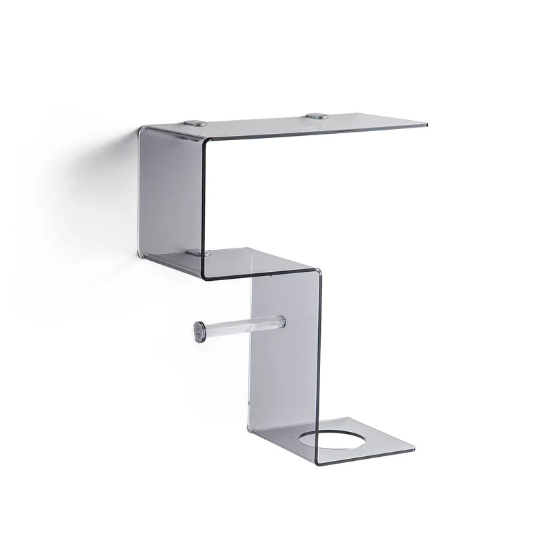 Mensola multifunzione per bagno da parete ACHILLE