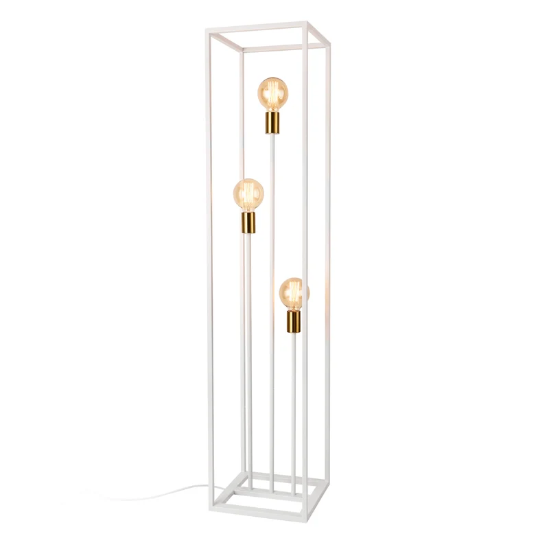 Stehlampe Groningen 3-flammig Metall [lux.pro]