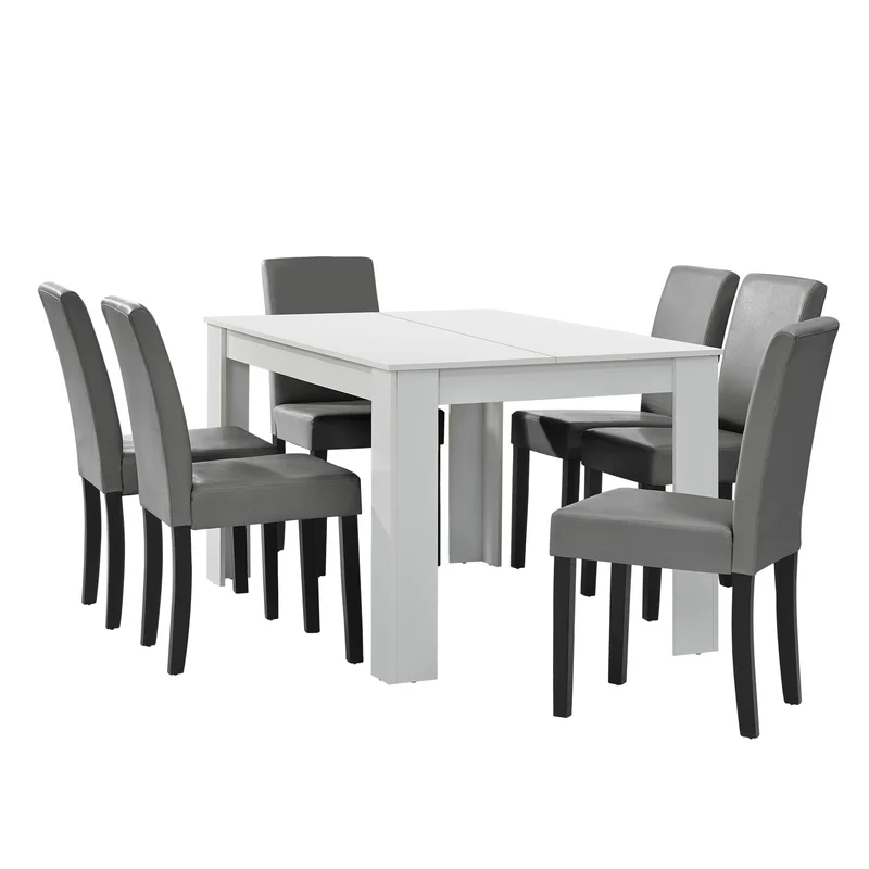 Essgruppe Forssa (Set, 7-tlg) versch. Ausführungen [en.casa]