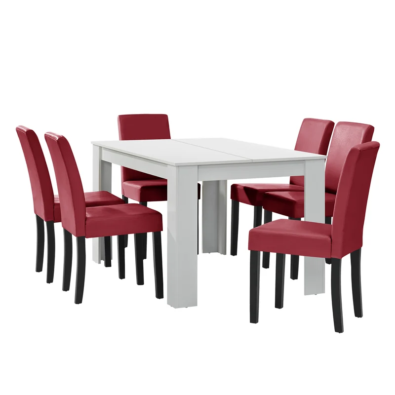 Essgruppe Forssa (Set, 7-tlg) versch. Ausführungen [en.casa]