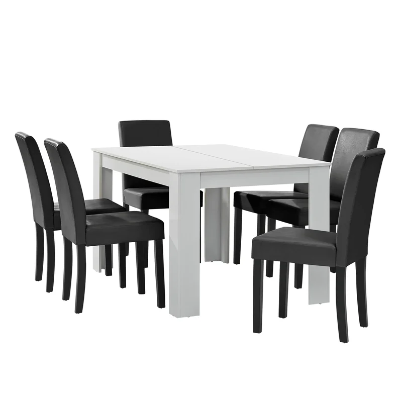 Essgruppe Forssa (Set, 7-tlg) versch. Ausführungen [en.casa]