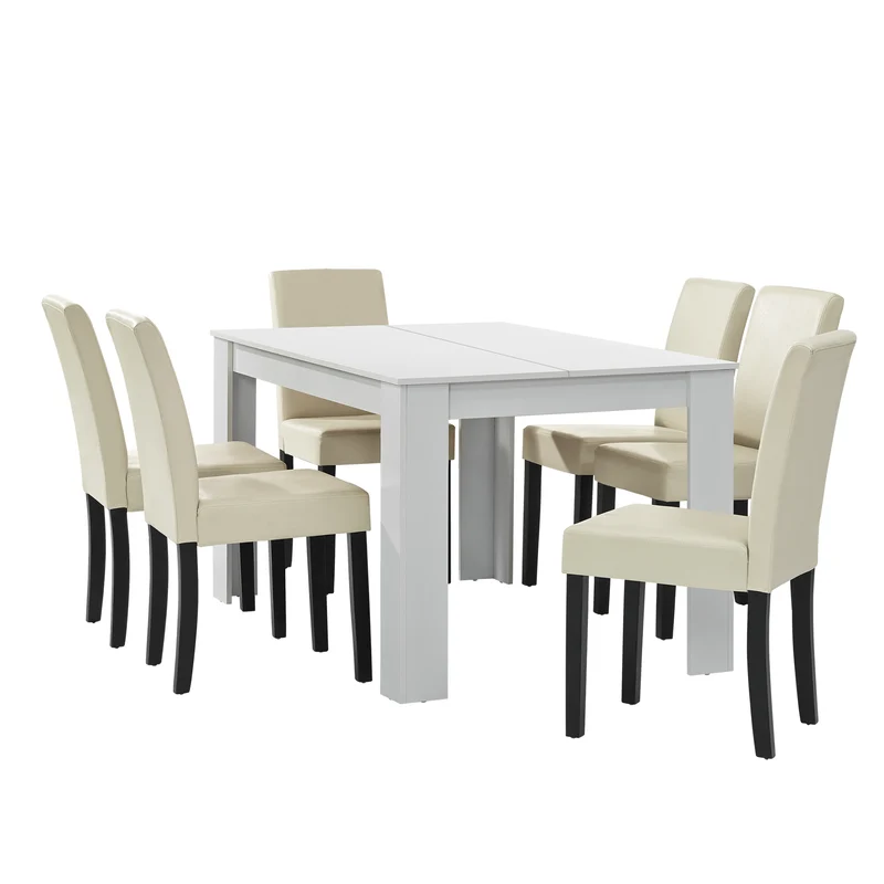 Essgruppe Forssa (Set, 7-tlg) versch. Ausführungen [en.casa]