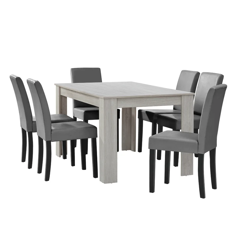 Essgruppe Forssa (Set, 7-tlg) versch. Ausführungen [en.casa]