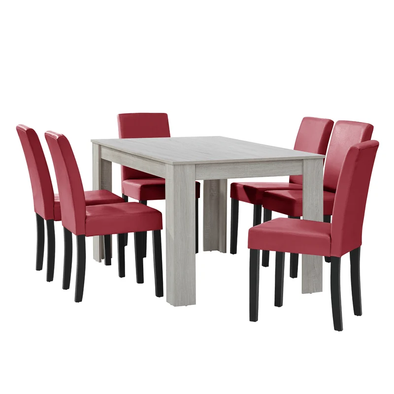 Essgruppe Forssa (Set, 7-tlg) versch. Ausführungen [en.casa]