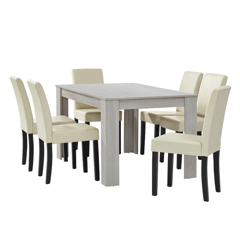 Essgruppe Forssa (Set, 7-tlg) versch. Ausführungen [en.casa]
