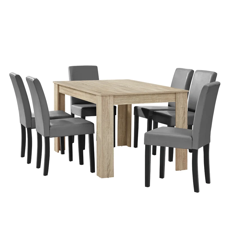 Essgruppe Forssa (Set, 7-tlg) versch. Ausführungen [en.casa]