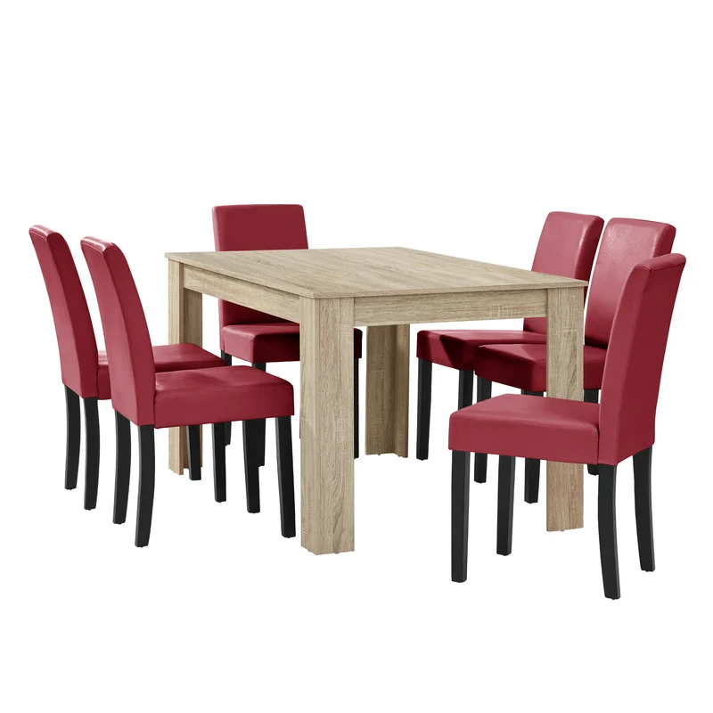 Essgruppe Forssa (Set, 7-tlg) versch. Ausführungen [en.casa]