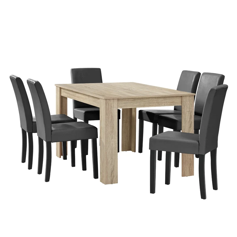Essgruppe Forssa (Set, 7-tlg) versch. Ausführungen [en.casa]