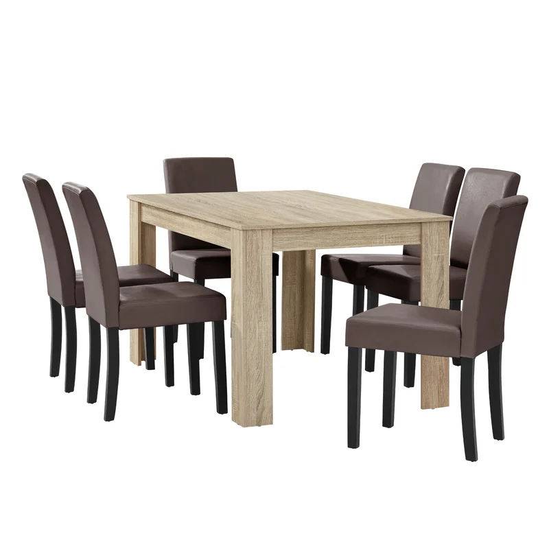 Essgruppe Forssa (Set, 7-tlg) versch. Ausführungen [en.casa]