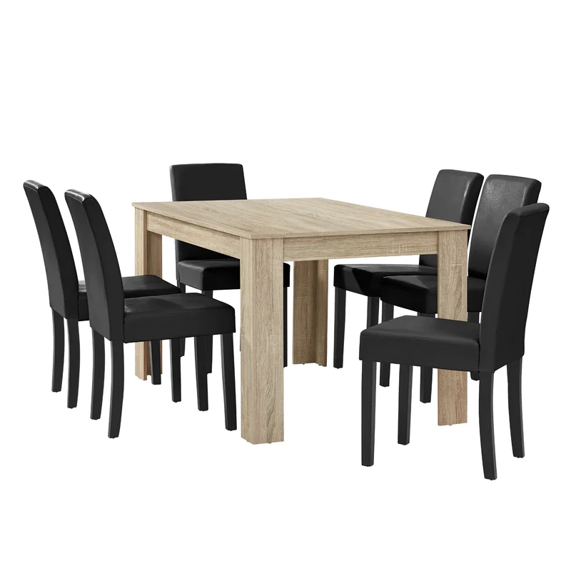Essgruppe Forssa (Set, 7-tlg) versch. Ausführungen [en.casa]