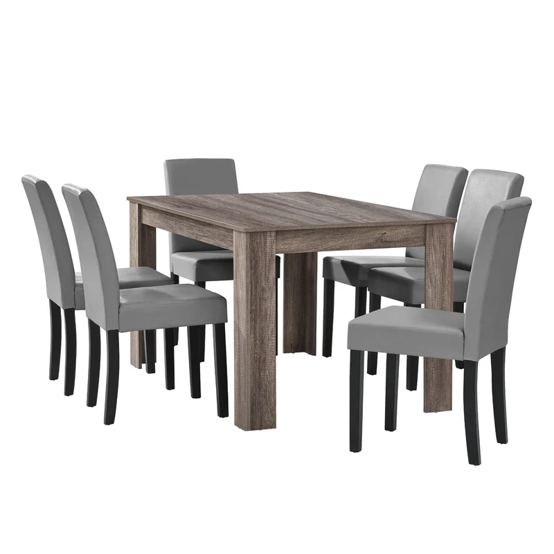 Essgruppe Forssa (Set, 7-tlg) versch. Ausführungen [en.casa]