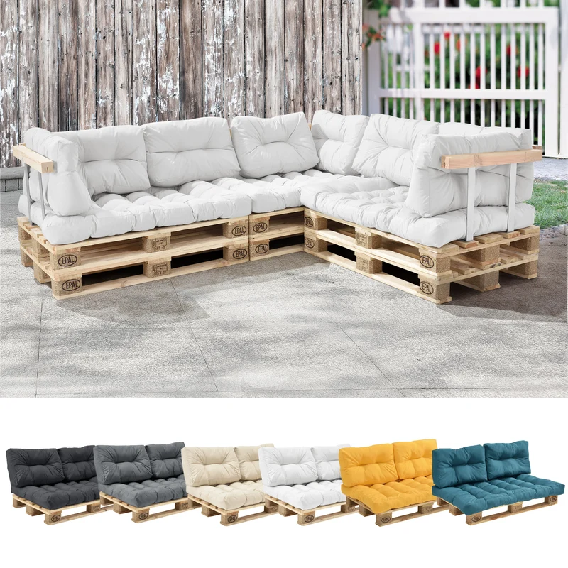 Palettenkissen Comfy in versch. Farben en.casa