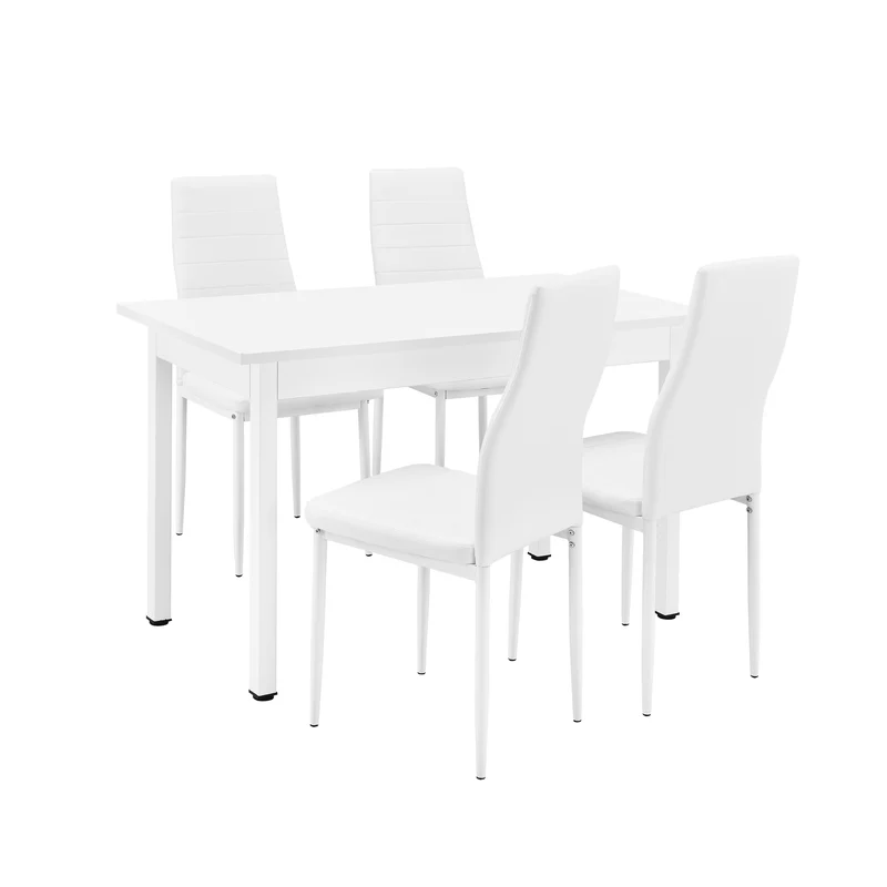 Essgruppe Jørpeland (Set, 5-tlg) 120x60 cm versch. Farben [en.casa]