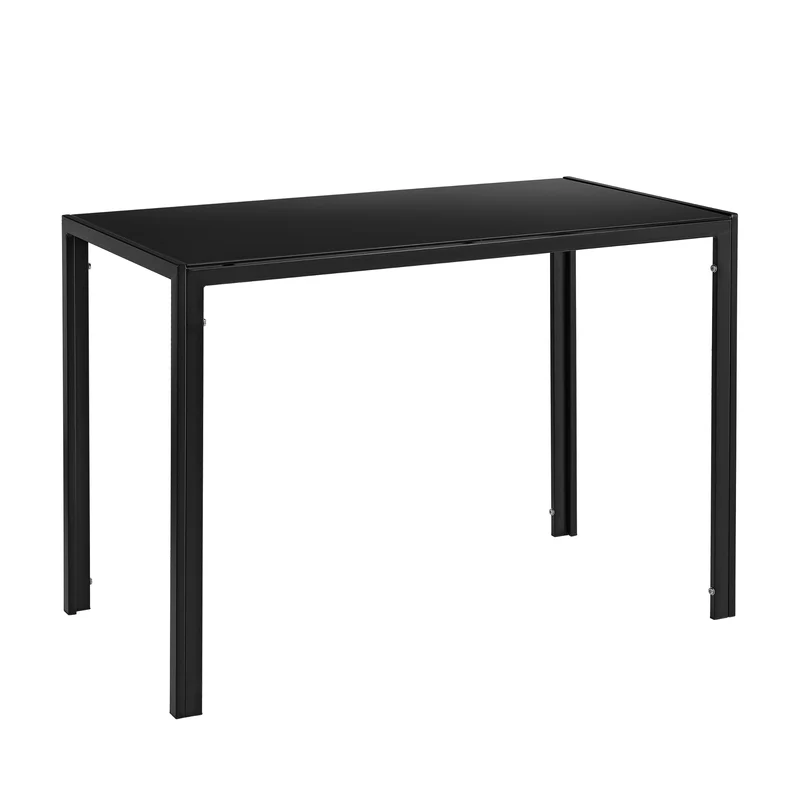 Esstisch Eschede 105x60x75 cm mit Tischplatte aus Glas in versch. Farben en.casa