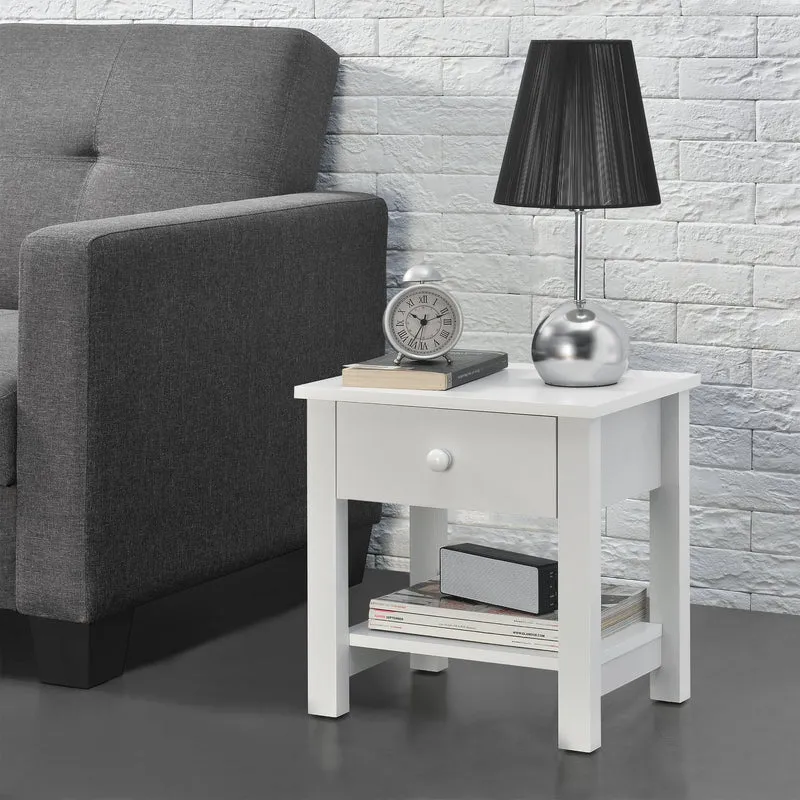 Nachttisch 40 x 29,7 x 41,5 cm in versch. Farben en.casa