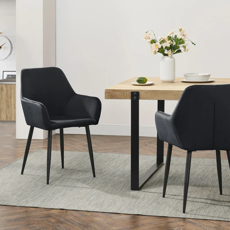 Esszimmerstuhlset Hollola [en.casa]