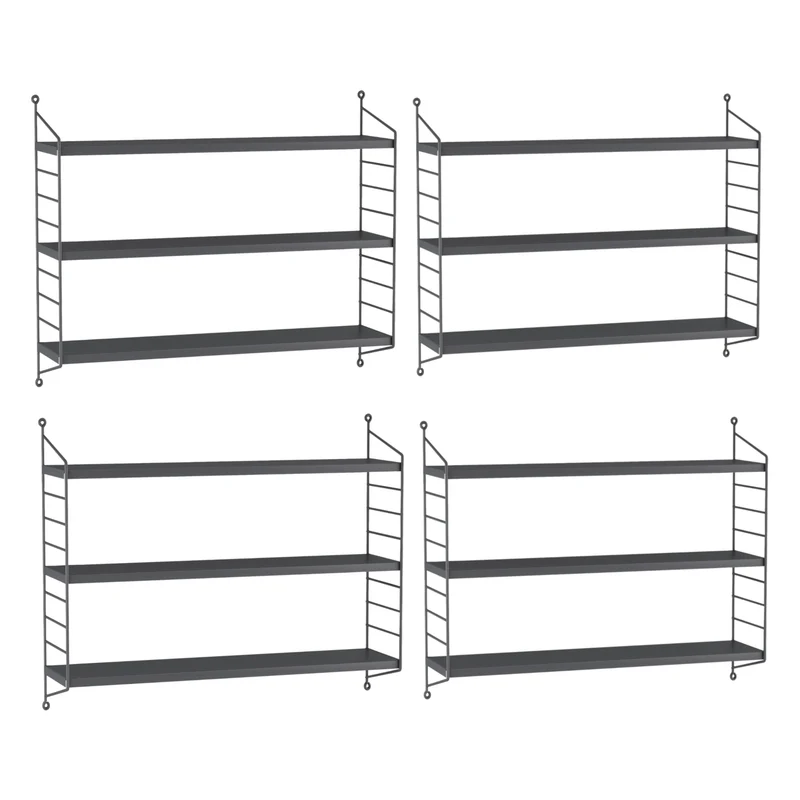 Modulares Wandregal Strängnäs [en.casa]