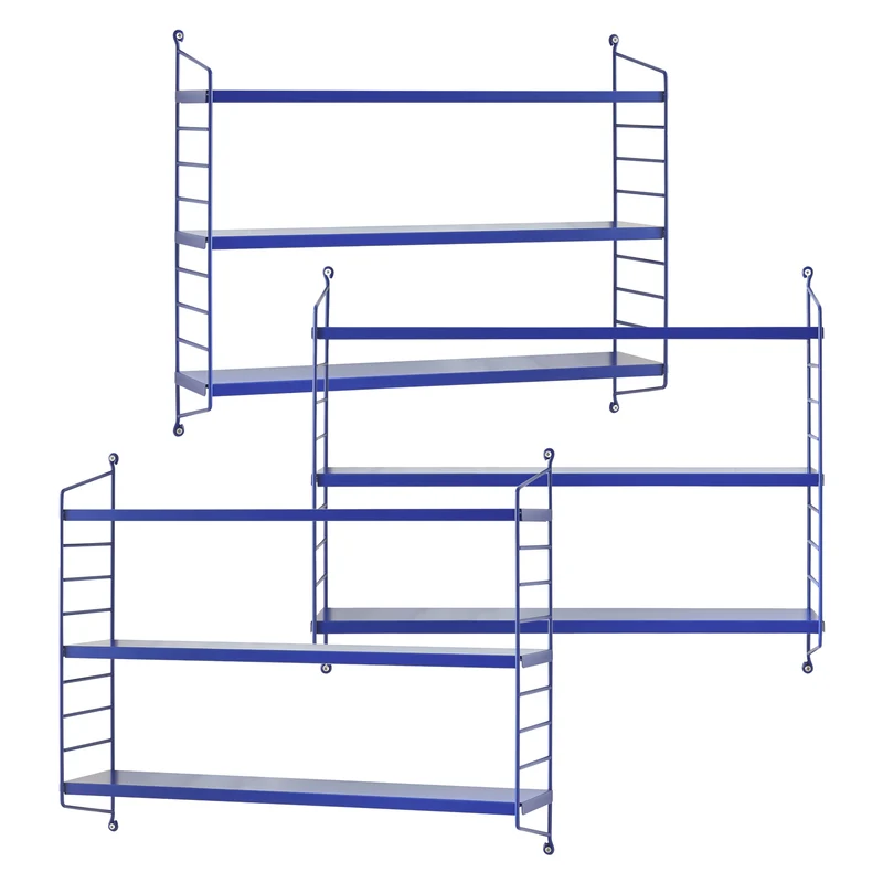 Modulares Wandregal Strängnäs [en.casa]
