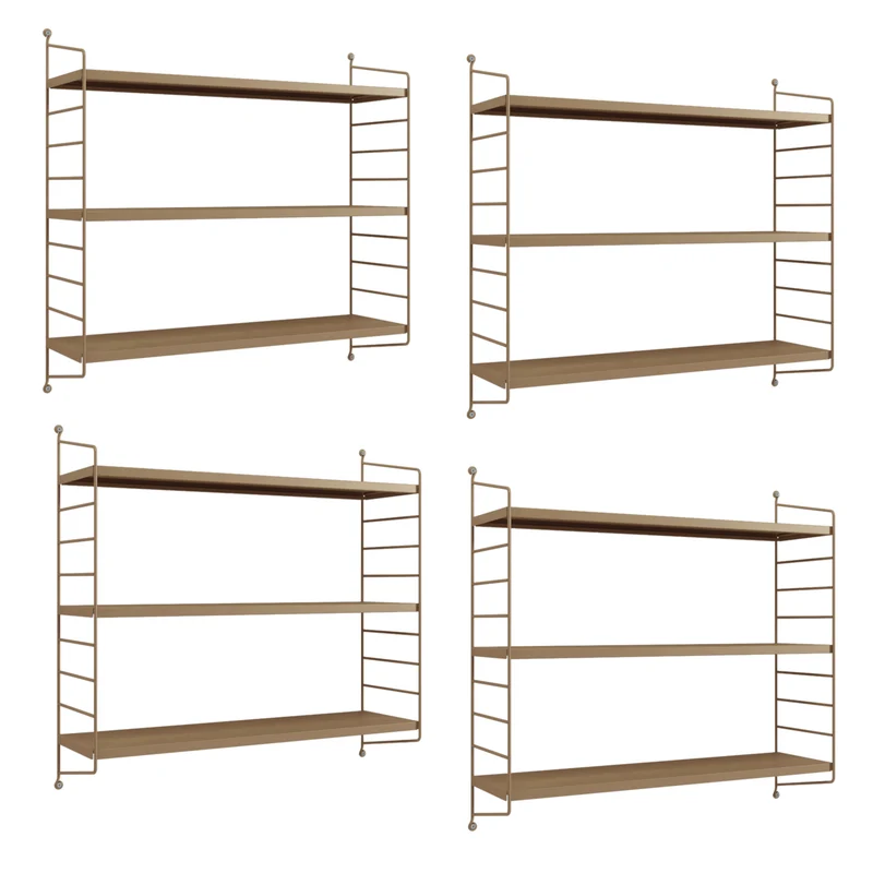 Modulares Wandregal Strängnäs [en.casa]