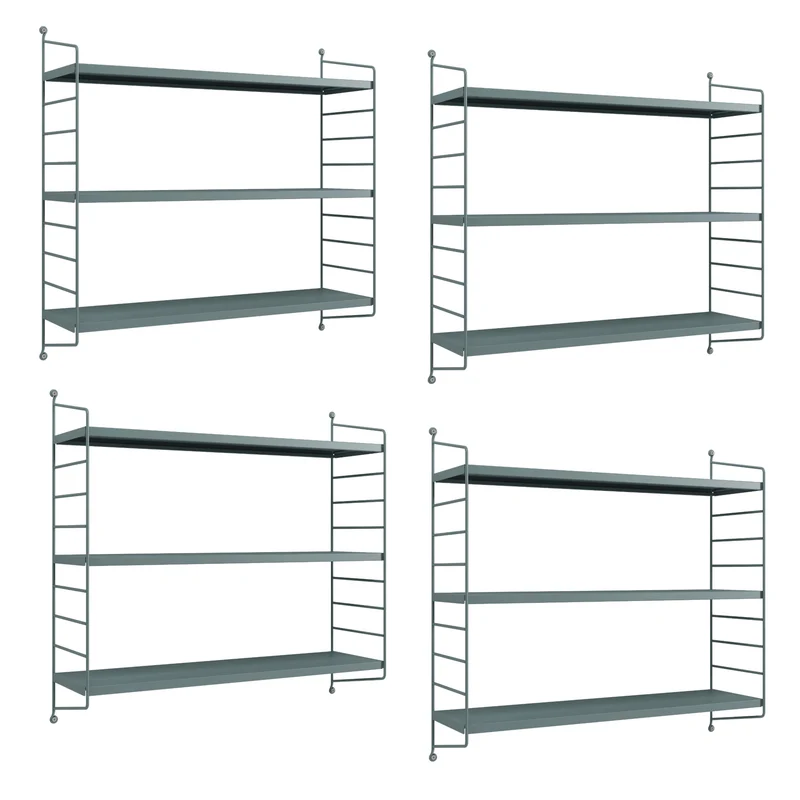 Modulares Wandregal Strängnäs [en.casa]