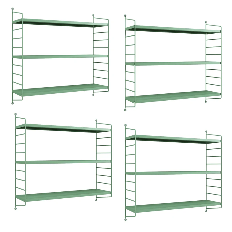 Modulares Wandregal Strängnäs [en.casa]