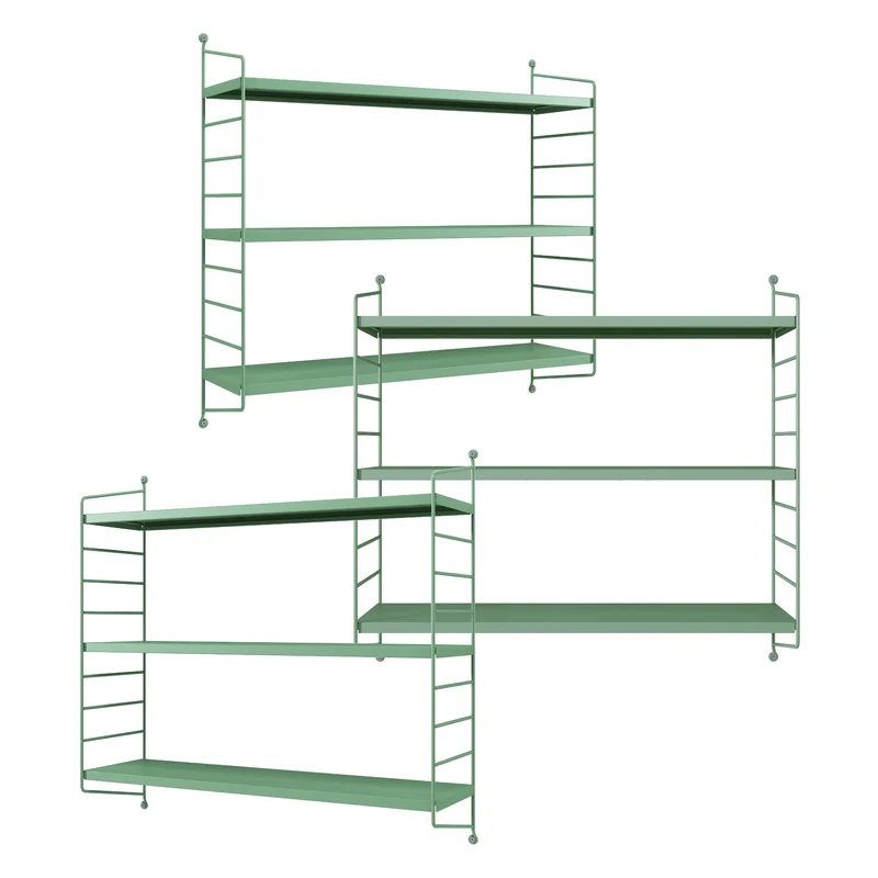 Modulares Wandregal Strängnäs [en.casa]