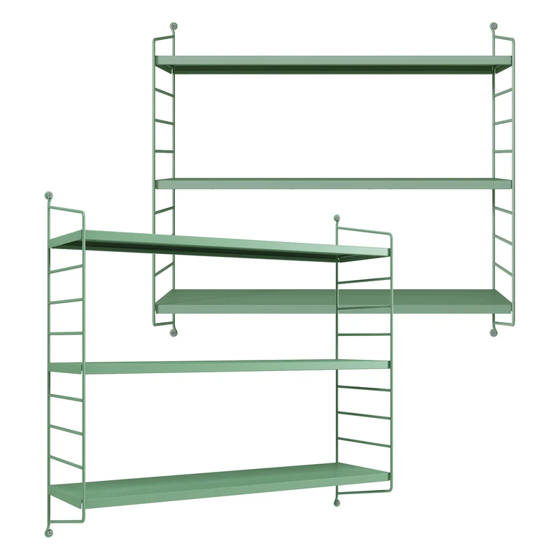 Modulares Wandregal Strängnäs [en.casa]