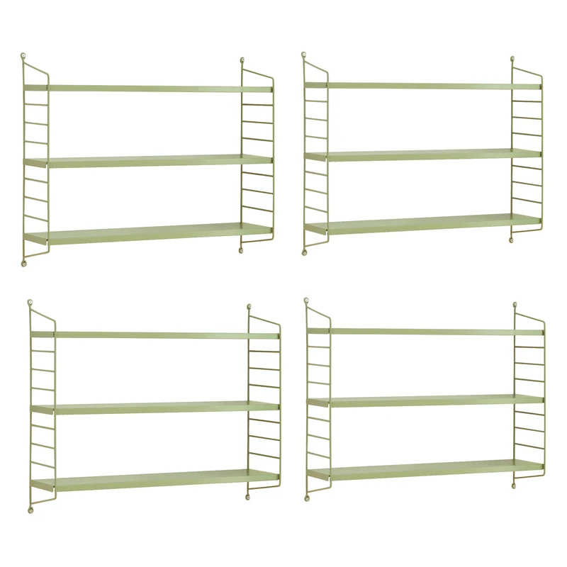 Modulares Wandregal Strängnäs [en.casa]