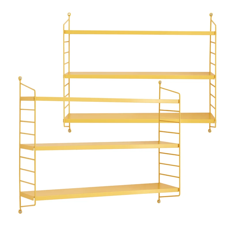 Modulares Wandregal Strängnäs [en.casa]
