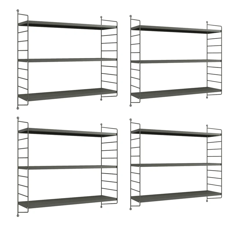 Modulares Wandregal Strängnäs [en.casa]