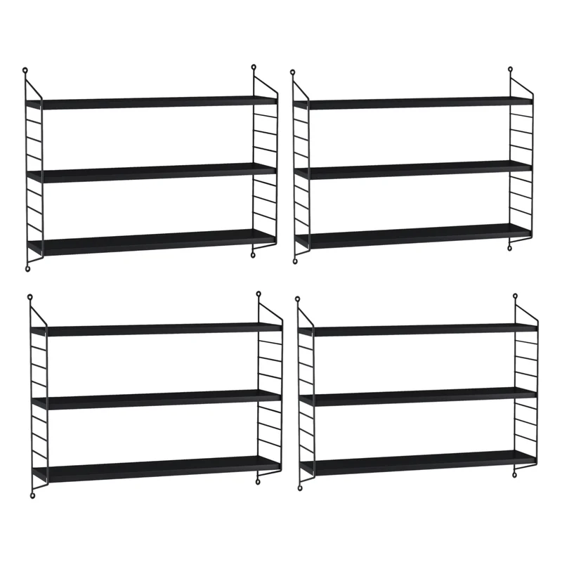 Modulares Wandregal Strängnäs [en.casa]