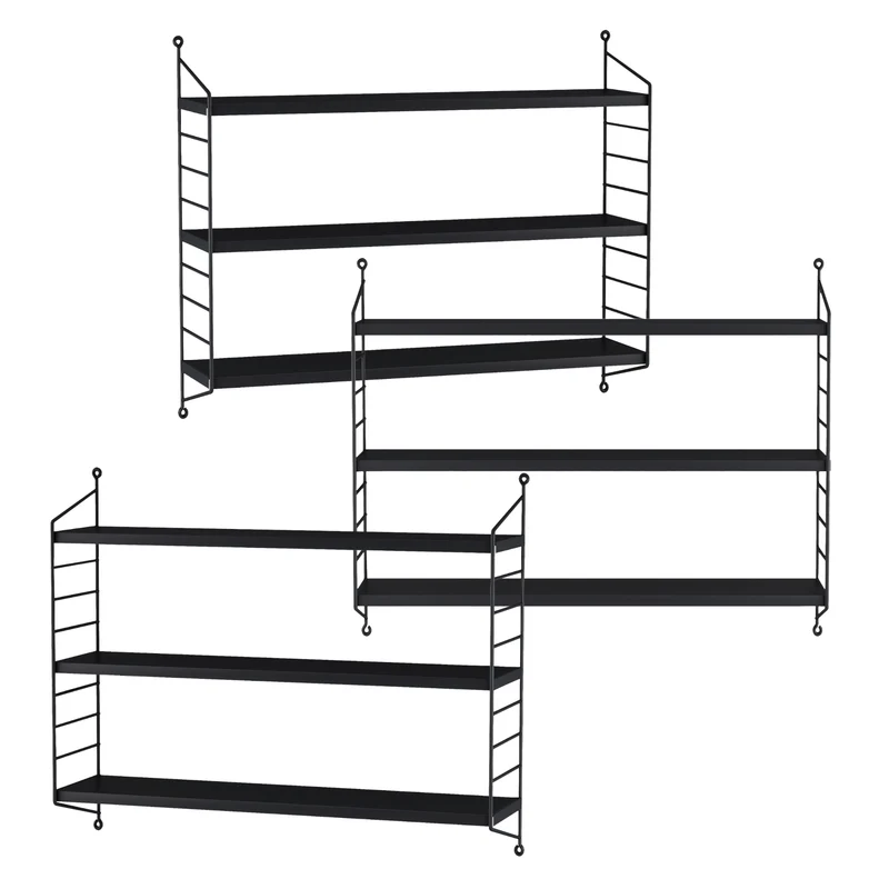 Modulares Wandregal Strängnäs [en.casa]