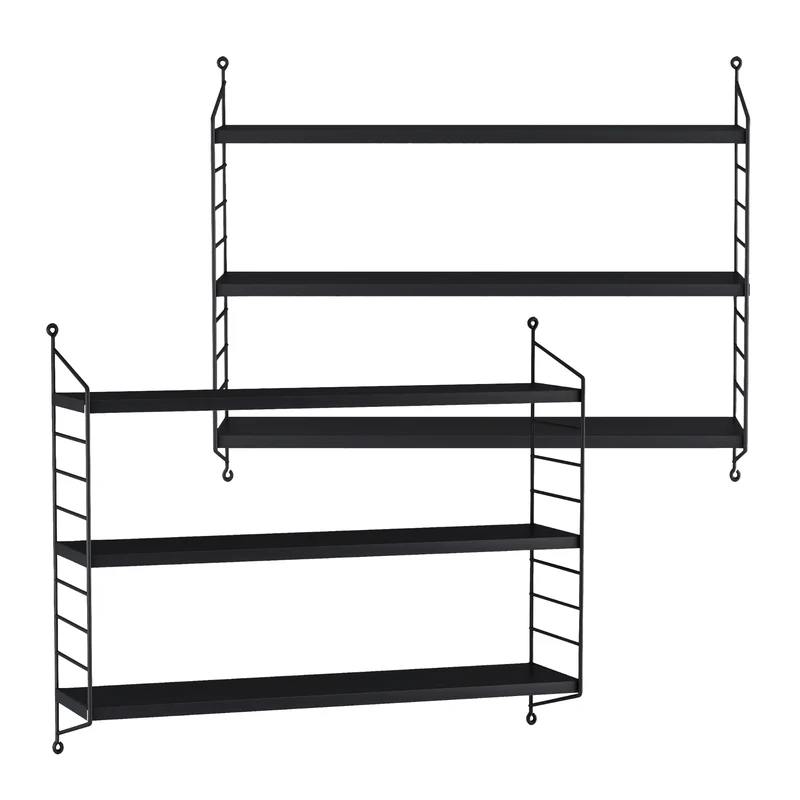 Modulares Wandregal Strängnäs [en.casa]