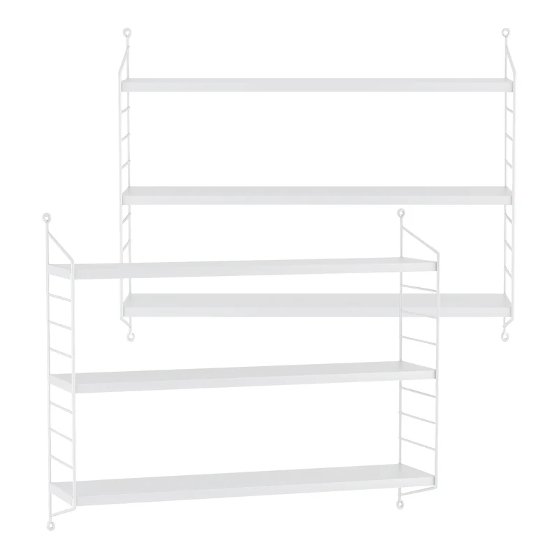 Modulares Wandregal Strängnäs [en.casa]