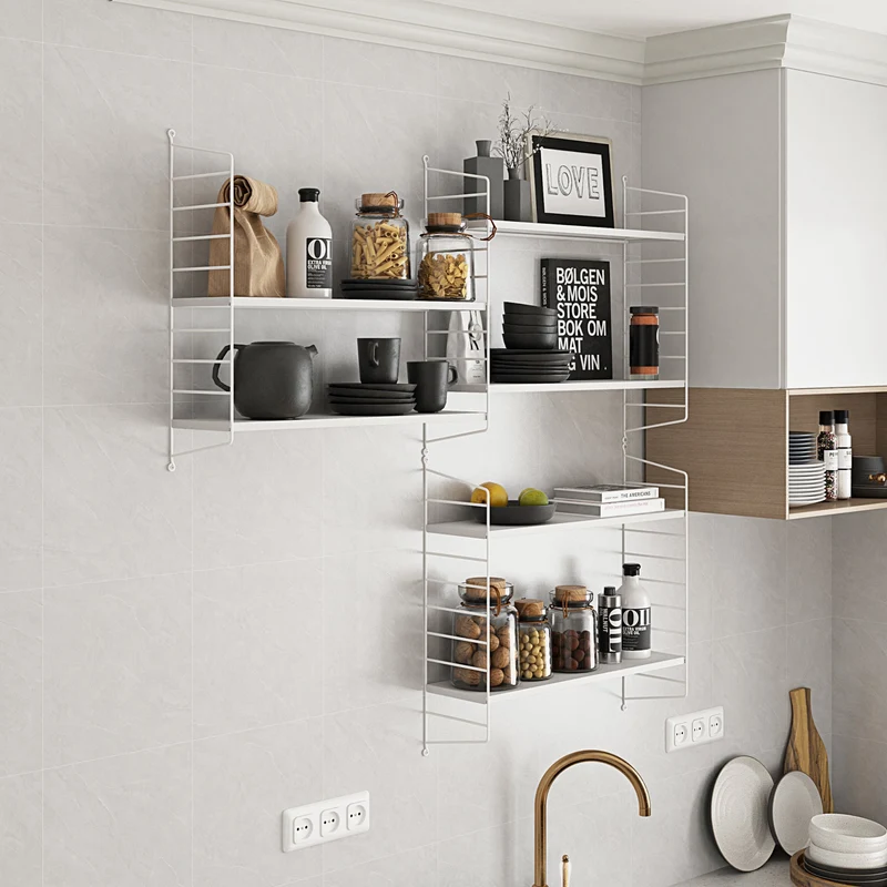 Modulares Wandregal Strängnäs [en.casa]