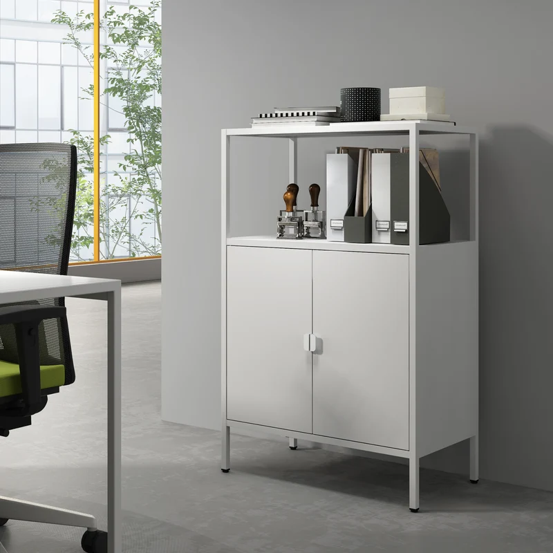 Aktenschrank Hailuoto Stahl [en.casa]