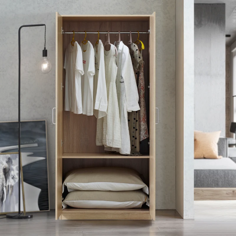 Kleiderschrank Bodolz in versch. Ausführungen [en.casa]