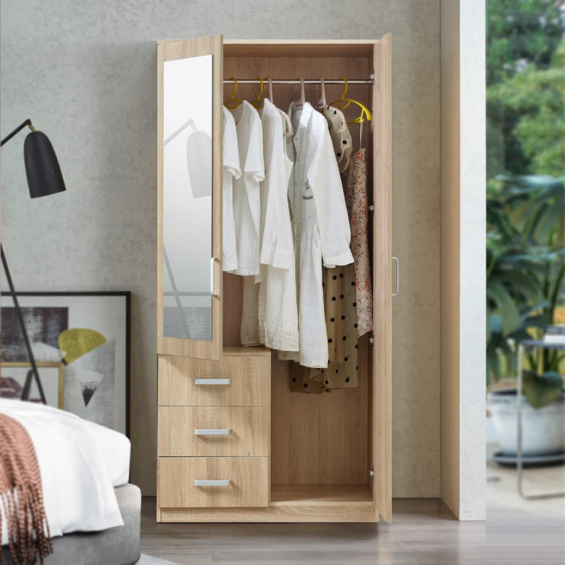 Kleiderschrank Bodolz in versch. Ausführungen [en.casa]