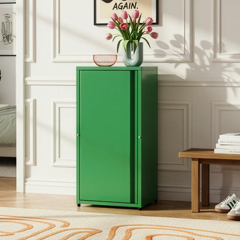 Metallschrank Burlöv Stahl [en.casa]