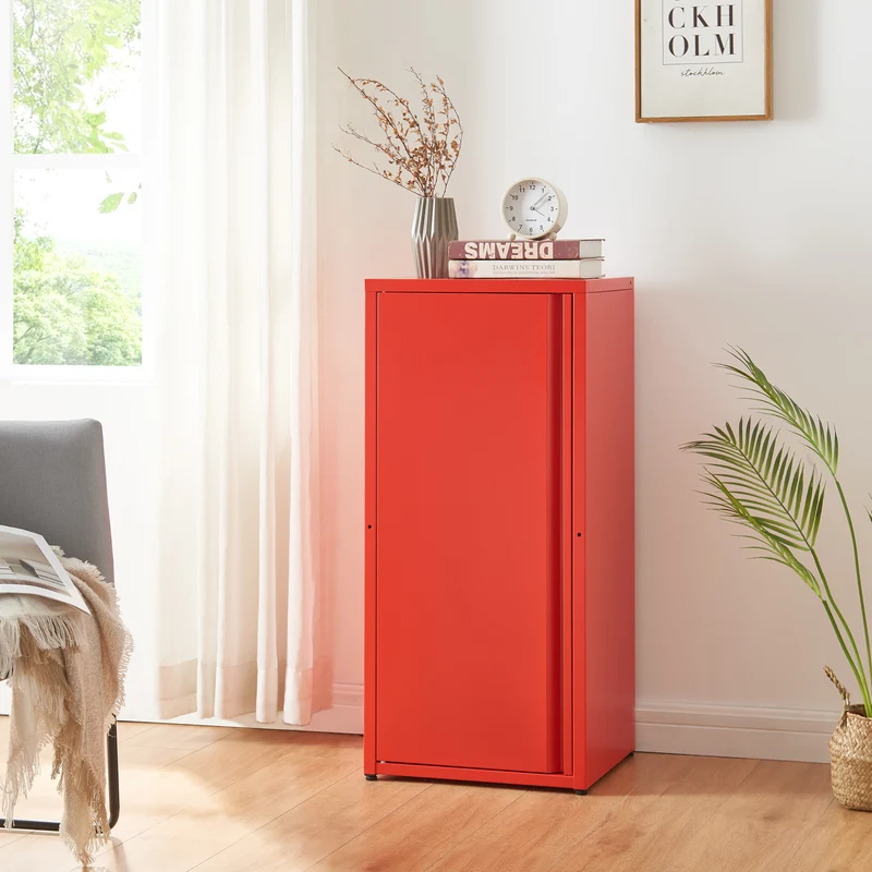 Metallschrank Burlöv Stahl [en.casa]