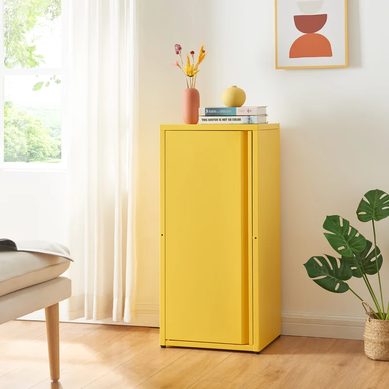 Metallschrank Burlöv Stahl [en.casa]