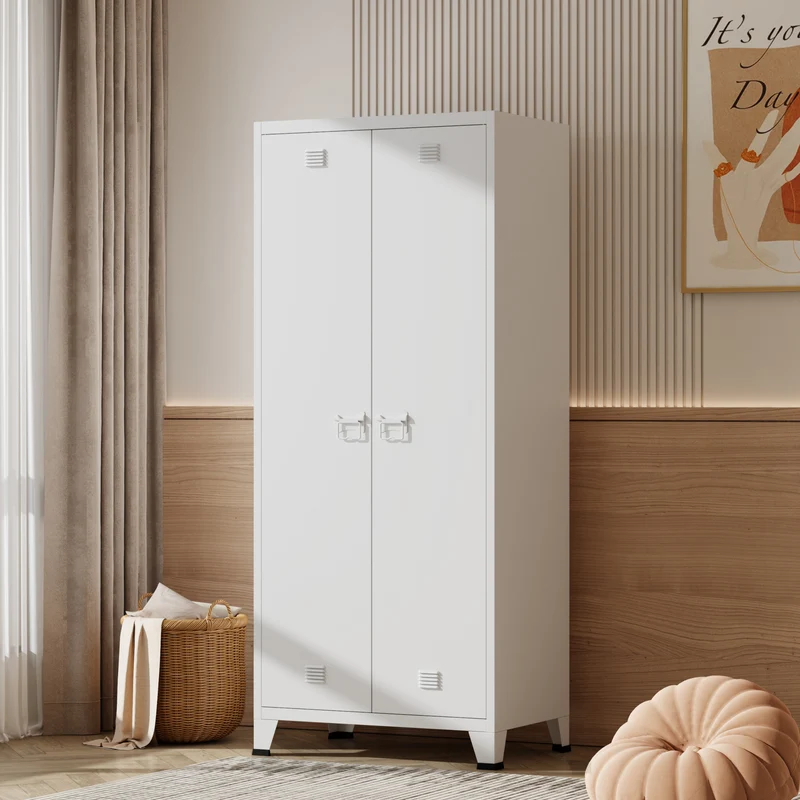 Kleiderschrank Hankasalmi 180x90x40 cm in versch. Farben [en.casa]