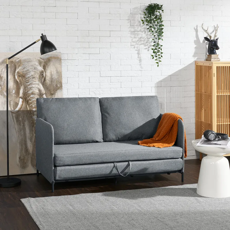 Schlafsofa Soini mit Liegefunktion in versch. Farben [en.casa]