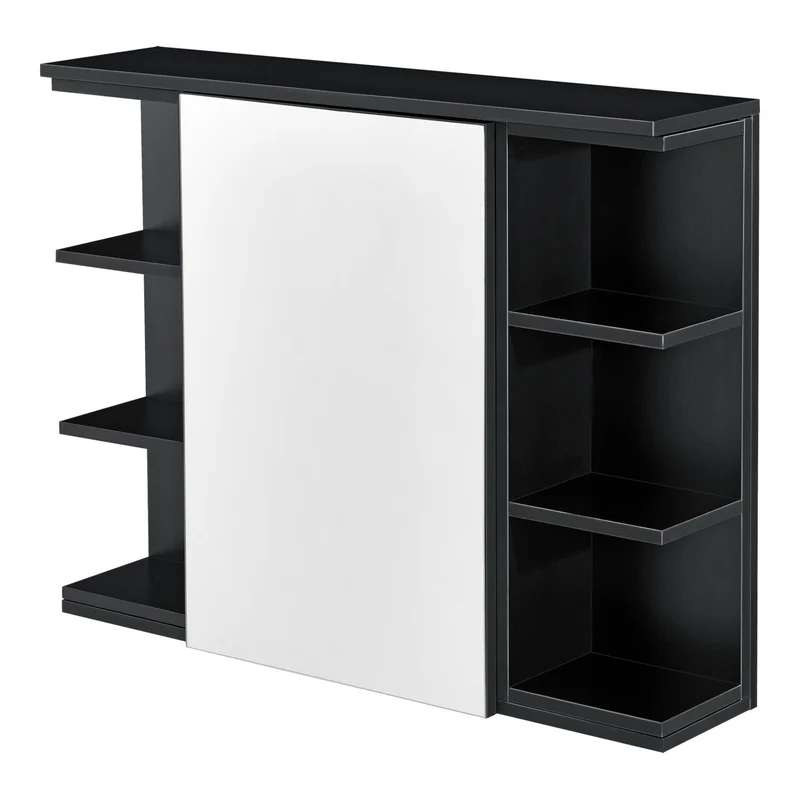 Badezimmerschrank Harstad 64x80x20 cm versch Farben en.casa