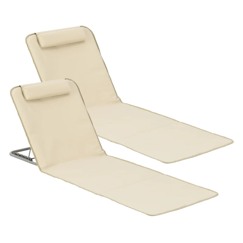 Strandmatte Donostia 2er Set 143x48cm in versch. Farben [en.casa]