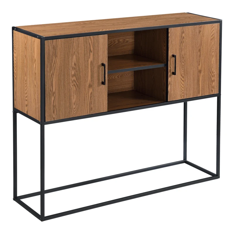 Sideboard Motala mit Ablage und Schranktüren versch.Farben [en.casa]