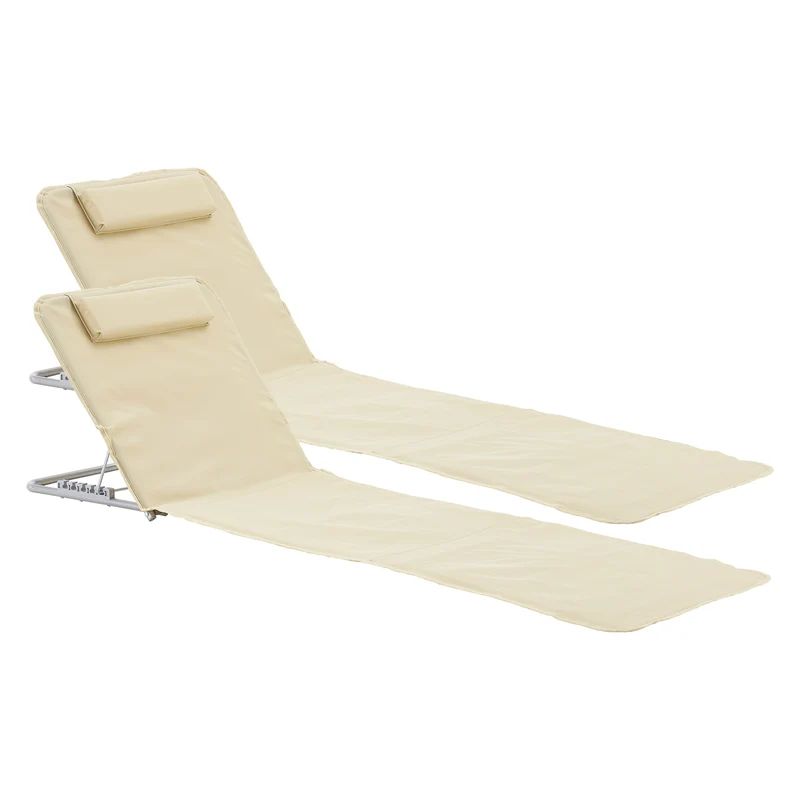 Strandmatte Cellorigo 2er Set in versch. Farben [en.casa]