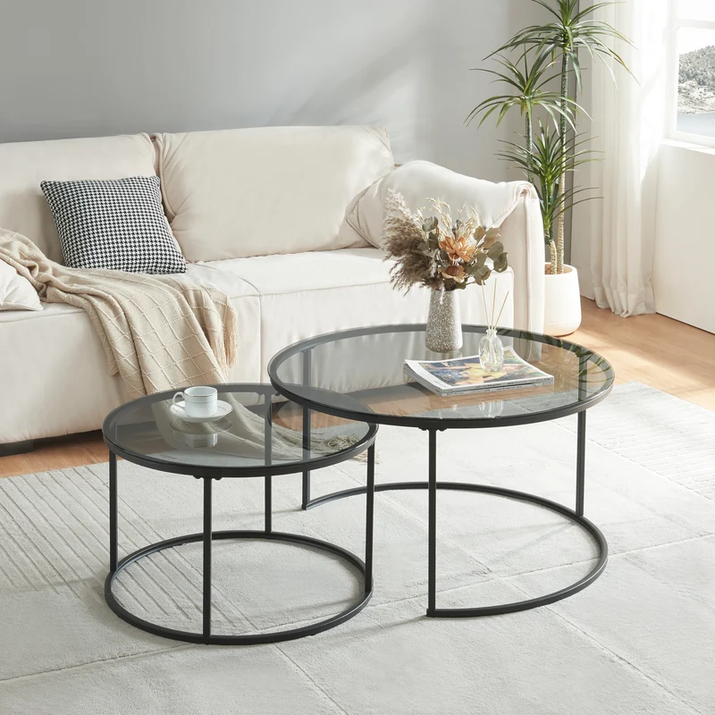 Couchtisch Set Kokkola [en.casa]